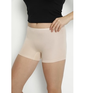 Lüx Drm Bayan Bambu Boxer Şort 3170 (Ten)