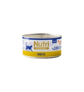 Nutri Feline New Pate Tavuk Etli Tahılsız Kedi Konservesi 70 Gr