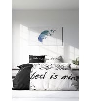 Çift Kişilik ( Lastikli Çarşaflı ) %100 Pamuk Saten Nevresim Takımı My Bed
