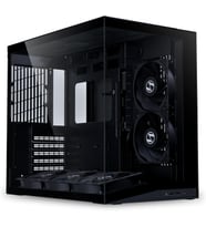 Lian Li O11 Dynamic Mini V2 Flow Bilgisayar Kasası Siyah  Kompakt Atx Orta Boy Kasa, İki Bölmeli Ta