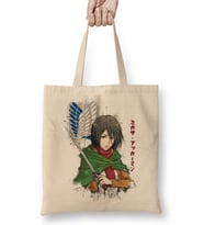 Mikasa Ackerman 01 Bez Çanta Uzun Saplı