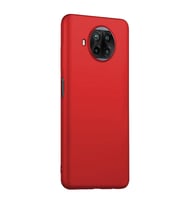 Xiaomi Mi 10T Lite Premium Silikon Kılıf Bordo