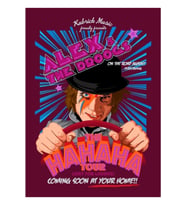 Alex And The Droogs Tablo Ahşap Poster Dekoratif