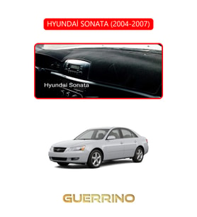 HYUNDAİ SONATA 2004-2007TORPİDO KORUMA HALISI KIRMIZI KENAR