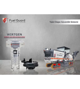 FUEL GUARD Wirtgen Asfalt Makinası Yakıt Depo Koruma Cihazı