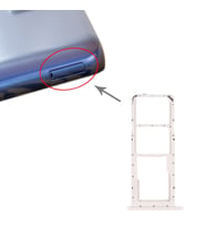 Samsung Uyumlu Galaxy M02s Sim Kart Tepsisi SM-M025F/DS (Beyaz)