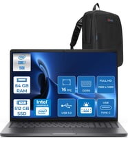 Dell Pro 16 PC16250 Intel Core 7 150U 64GB Ddr5 512GB SSD 16 Fhd+ IPS (1920X1200) 300 Nits Freedos Taşınabilir Bilgisayar. PC16250C7165F17+ZETTAÇANTA