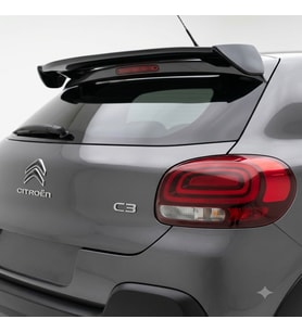 Citroen C3 (2017-2024) Üniversal Spoiler BOYASIZ (Plastik)