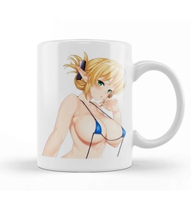 Ecchi Anime Highschool Rossweisse Kupa Bardak Porselen