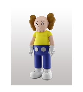 Kaws Rick and Morty Character Figure Boyalı Figür Kaws Morty Figür Büyük Boy 20CM