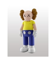 Kaws Rick and Morty Character Figure Boyalı Figür Kaws Morty Figür Büyük Boy 20CM