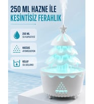 Şans Ağacı LED Işıklı Ultrasonik Buhar Makinesi Esansiyel Yağ Aroma Yayıcı