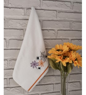 Pamuklu 40x70 cm Tekli Nakışlı Hediyelik El & Mutfak Havlusu Baveno (07)
