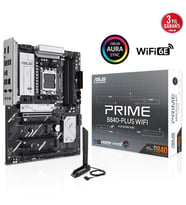 ASUS PRIME B840-PLUS WIFI-6E DDR5 HDMI-DP PCIE 4.0 AM5 ATX
