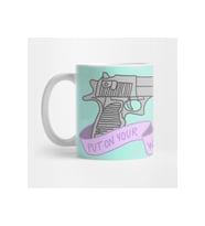 War Paint Feminism Feminist Gun Lipstick Beauty Makeup Kupa