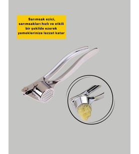 Sarımsak Presi Kolay Temizlik ve Yüksek Basınçlı Ezme