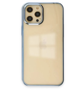 Durukar® iPhone 12 Pro Max Kılıf Element Silikon - Mavi