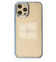 Durukar® iPhone 12 Pro Max Kılıf Element Silikon - Mavi