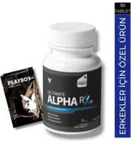 Alpha Rx+ Ultimate Erkek Performans Arttıran Geliştirici 30 Lu + Jel Hediye