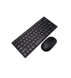 SPRANGE SR-K1 Multimedya Wireless Kablosuz Q Klavye & Mouse (Siyah)