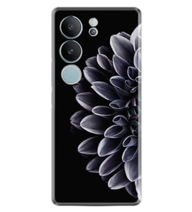 Vivo V29 Kılıf Silikon Desen Özel Seri Çiçekler 1639