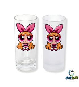 Powerpuff Girls Buzlu / Buzsuz Seçenekli Rakı Bardağı – 1 Adet Şık Sunum Bardağı 0244