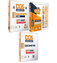 DGS Matematik 1.-2.Cilt ve Geometrinin Kara Kutusu Konu Özetli D.Çözümlü Soru Bankası Altın Set