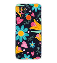 PrintiFy Xiaomi Redmi 10 2022 ile Uyumlu Retro Color 1  Kamera Korumalı Şeffaf  Kılıf