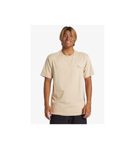 Quiksilver Step Up Mor Erkek Tişört AQYZT09563-THZ0 (Bej)