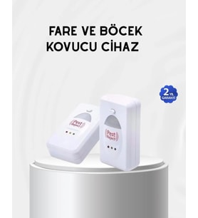Fare, Sivrisinek Ve Böcek Kovucu Ultrasonik Cihaz – Güvenli Ve Kimyasalsız Çözüm
