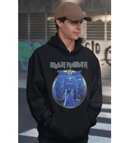 Iron Maiden Rock Metal Baskılı Unisex Oversize Müzik Grubu Hoodie