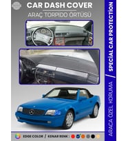MERCEDES SL R129 (1989-2001) Torpido Örtüsü Premium Kalite Torpido Koruma Özel Kesim UV Koruma