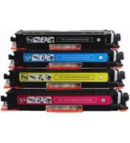 Photo Print® Hp Cf350A-51-52-53 (130A) Set Muadil Toner Cmyk (Çok Renkli)