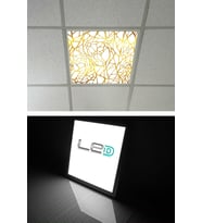 60x60 Taş Yünü Asma Tavan Ledi-60cmx60cm Led Armatür-54w-beyaz-led Panel-asma Tavan Led-sıva Altı