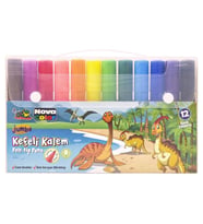Nova Color Jumbo Keçeli Kalem 12 Renk Set 