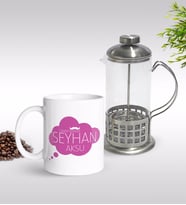 BK Gift Kişiye Özel Canım Babam Tasarımlı Kupa & French Press Seti-2 (Model 1)