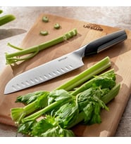 EMSAN PRO KNİFE SANTOKU 2.5 MM (Gümüş)