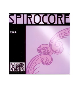 Thomastik S24ST Spirocore C (Do) Wolfram Strong Tek Viyola Teli Wolfram Sarım, Güçlü Tensiyon, Derin ve Hacimli Bas Tonları
