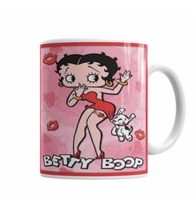 Betty Boop Kupa Bardak Porselen