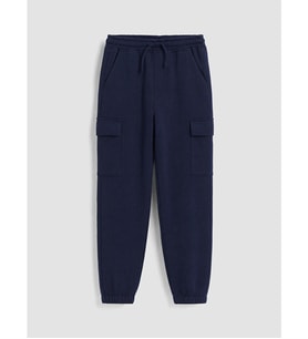 LCW Kids Lacivert Erkek Çocuk Kargo Jogger Pantolon