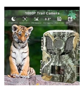 Fotokapan Kamera 16mp Full Hd 1080p Gece Görüşlü 2 Inç Lcd Ekran Su Geçirmez