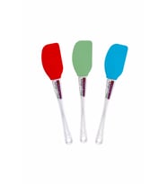Slikon Spatula Mutfak Pasta Spatula (Yeşil)