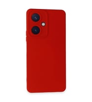 Vivo Y27 Kılıf Nano İçi Kadife Silikon - Kırmızı