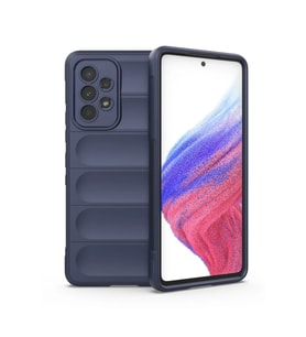 Newface Samsung Galaxy A53 5G Kılıf Optimum Silikon - Lacivert