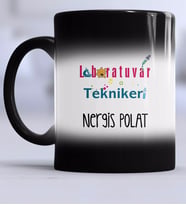 Laboratuvar Teknikeri Kupa Bardak Sihirli