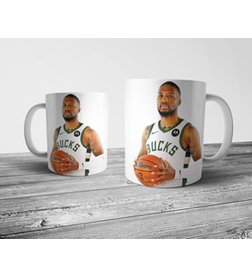 Pixxa Damian Lillard -  Milwaukee Bucks - NBA Kupa Bardak Model 2