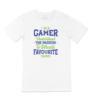 Mavi As A Gamer Tişört