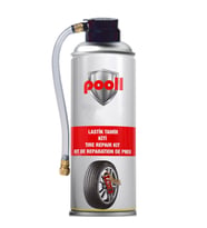 POOLL Lastik Tamir Sprey Kiti Acil Lastik Şişirici 400 ml (son tüketim tarihi 2025)