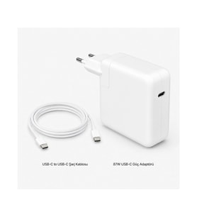 Apple MacBook Pro 15 inç (2016) 87W USB-C Güç Adaptörü