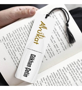 İsme Özel Avukat Kitap Ayracı